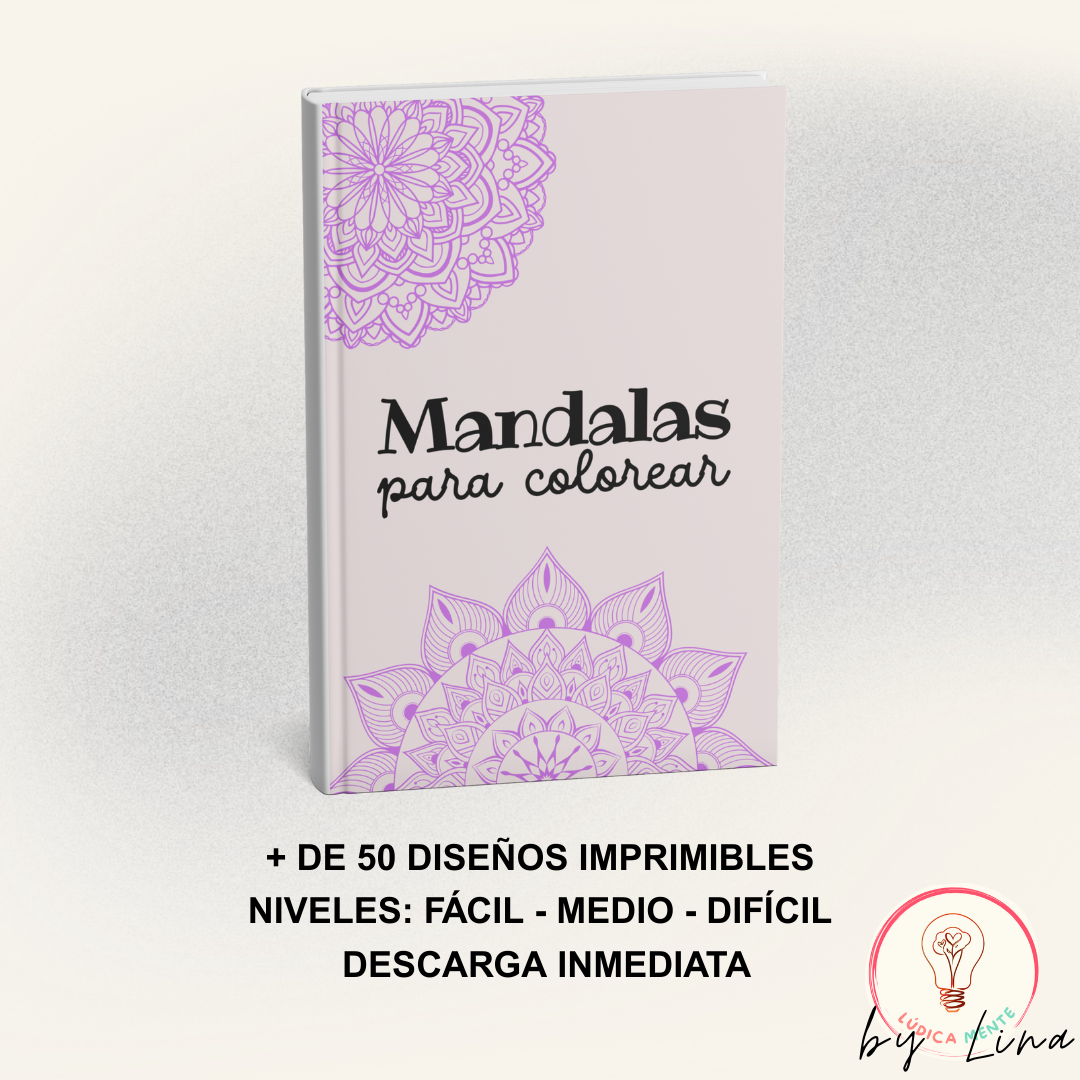 ✨ Pack de 50 Mandalas Imprimibles (PDF) ✨