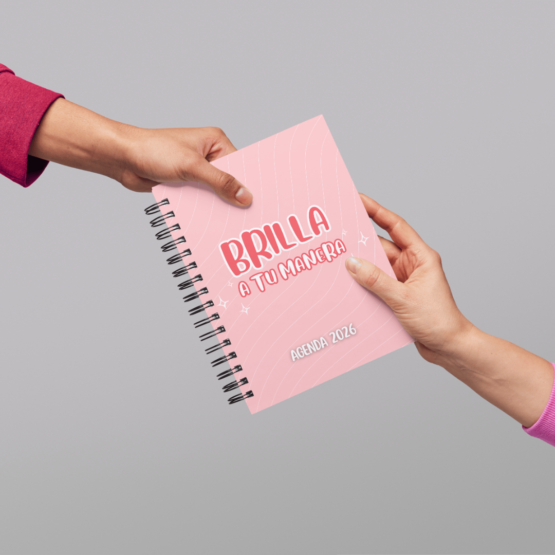 Agenda 2026 - Brilla a tu manera - Imprimible - Formato A4 y A5