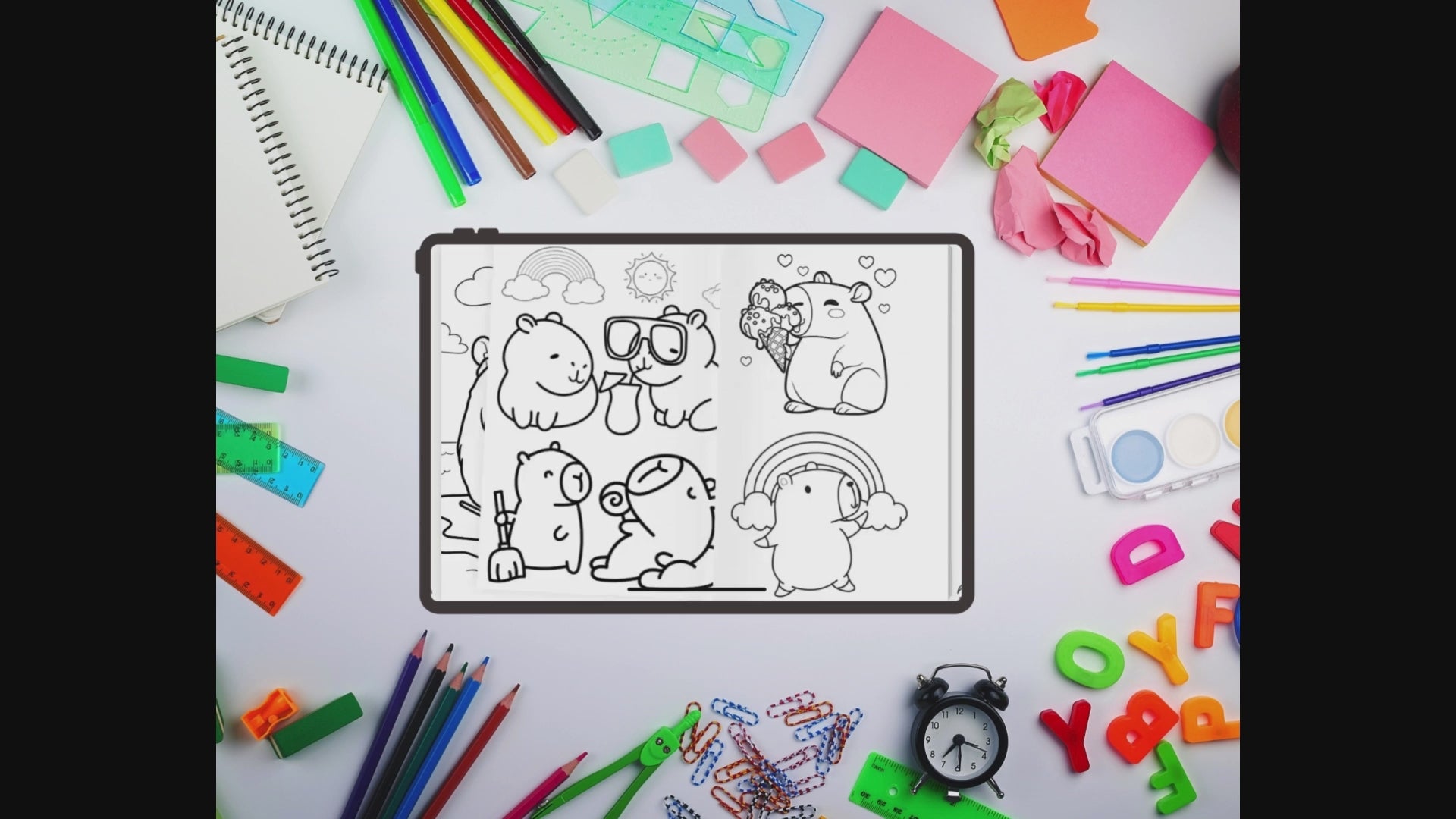 Más de 2500 Láminas para Colorear (PDF Imprimible)