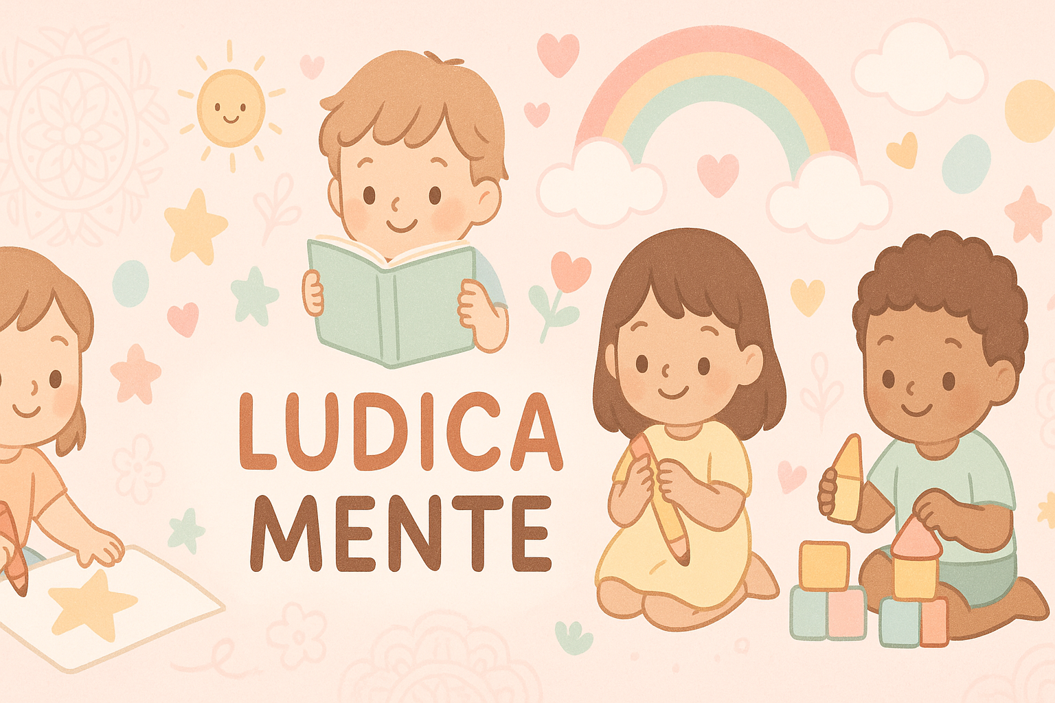 separa las palabras: LUDICA MENTE
